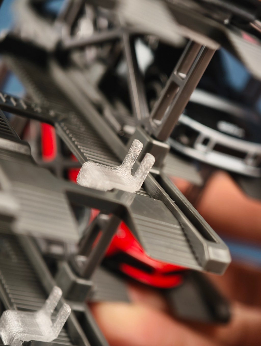 Modular Diecast 3D Parking Racks (10 Vehicles)